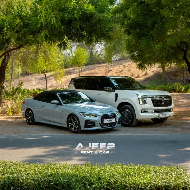 Daily car rental in Dubai from Ajeeb Cars UAE